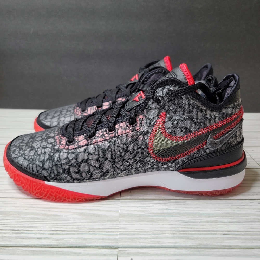 Nike Lebron Nxxt Gen X Faze Clan Black/Black/University Red/White Men's Size 11